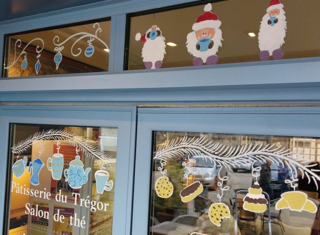 vitrine noël Tréguier Trégor Goëlo