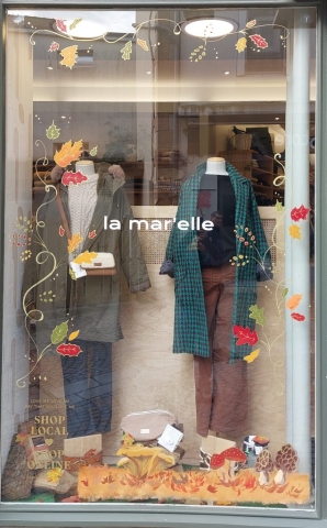 vitrine automne Lannion Trégor Goëlo