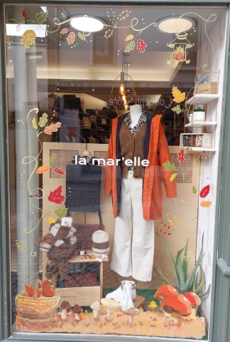 vitrine automne Lannion Trégor Goëlo